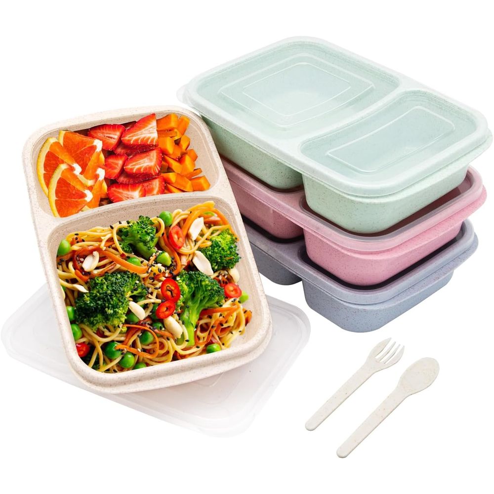 Meal Prep Lunch - Zestaw 4 pojemników na lunch typu