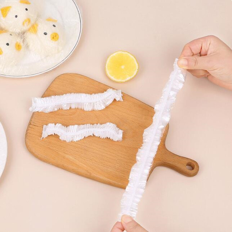 Meal Prep Wraps - Rozciągliwe pokrywy misek, plastikowe pokrywy na