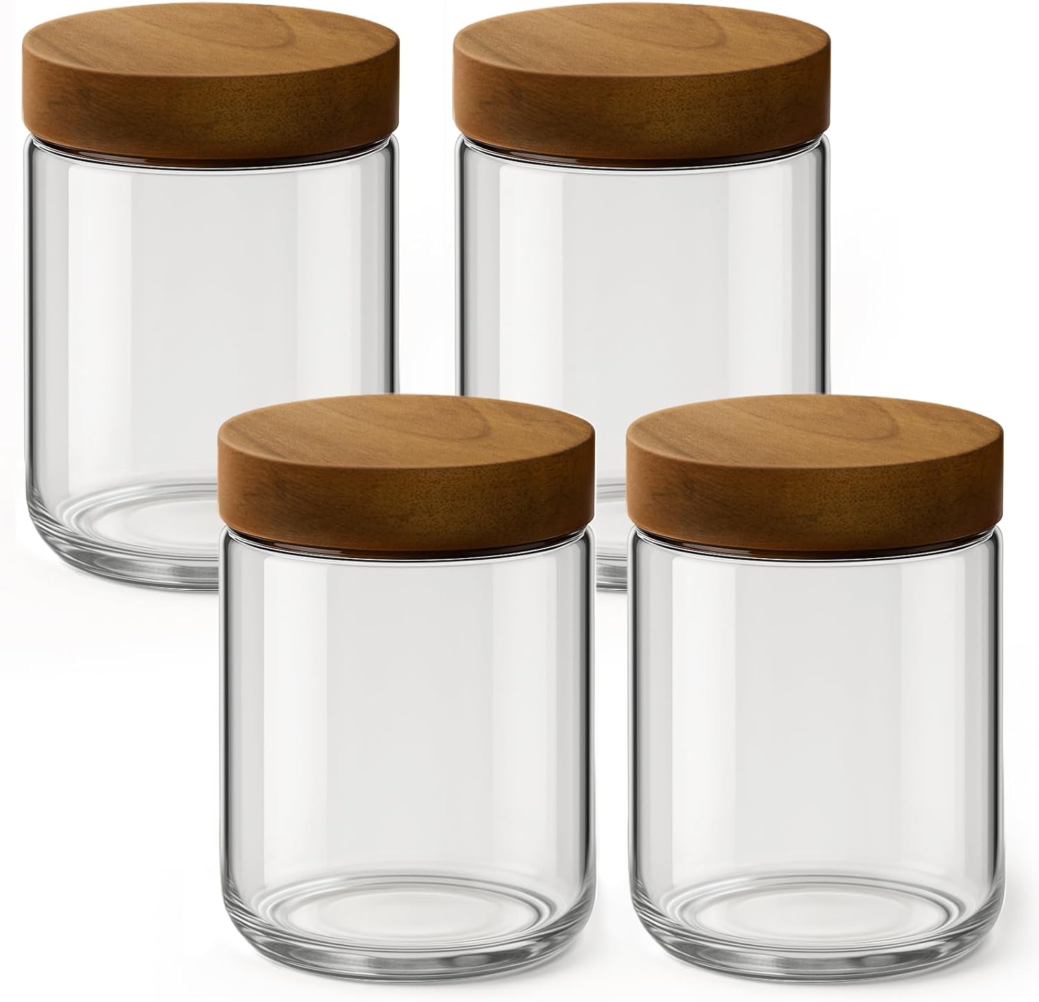 Meal Prep Jars With Lids - Pojemniki na owsiankę na noc, 16