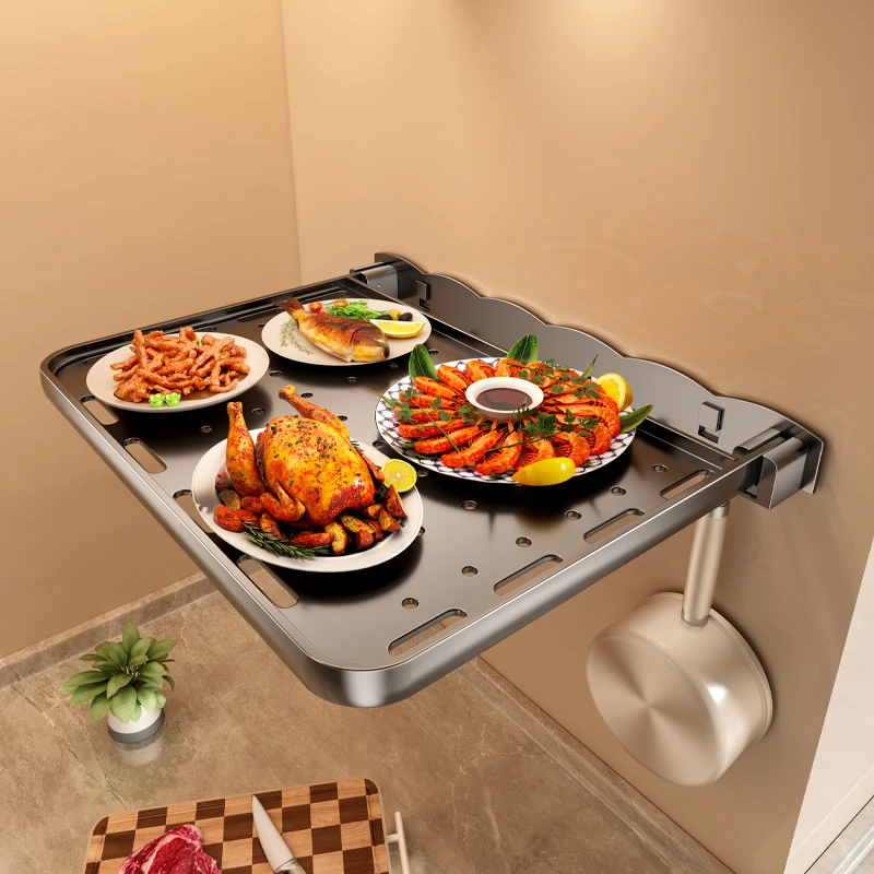 Meal Prep For Cutting - Space Aluminiowa składana stacja do przygotowywania