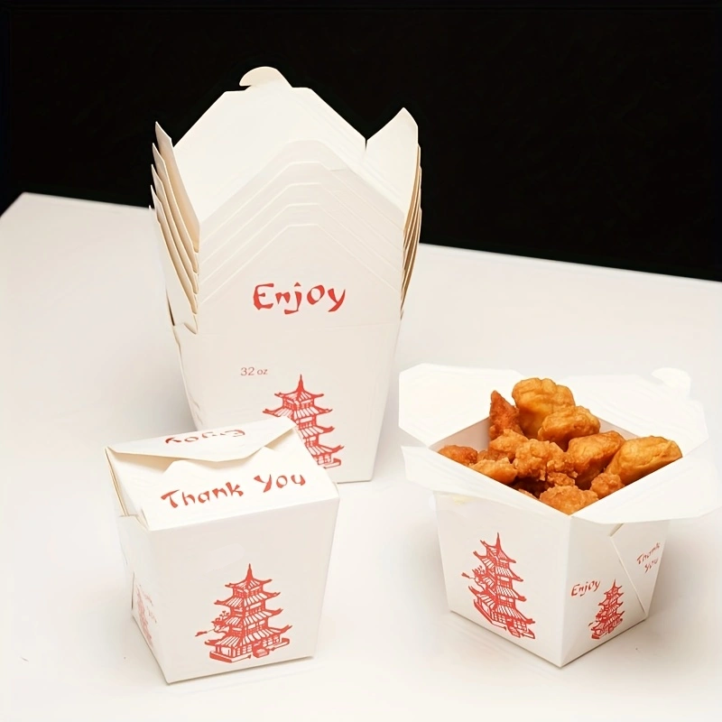 Meal Prep Restaurant - Pojemniki na jedzenie chińskie Pagoda, jednorazowe
