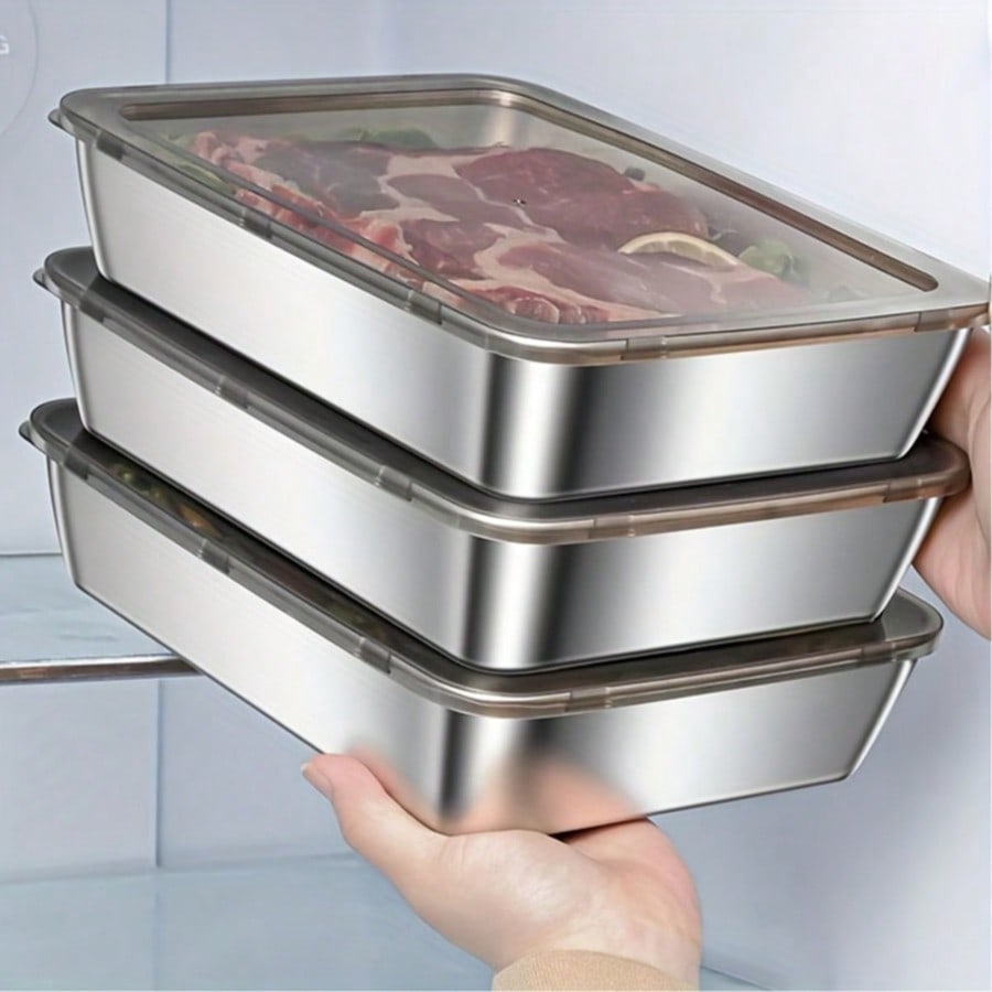 Meal Prep Lunch - 6 sztuk (3 pudełka + 3