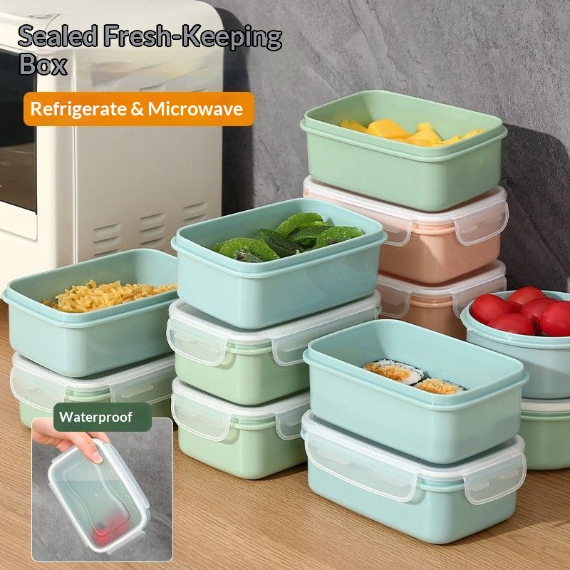 Meal Prep Lunch - Pojemniki do przechowywania żywności, szczelne, bez