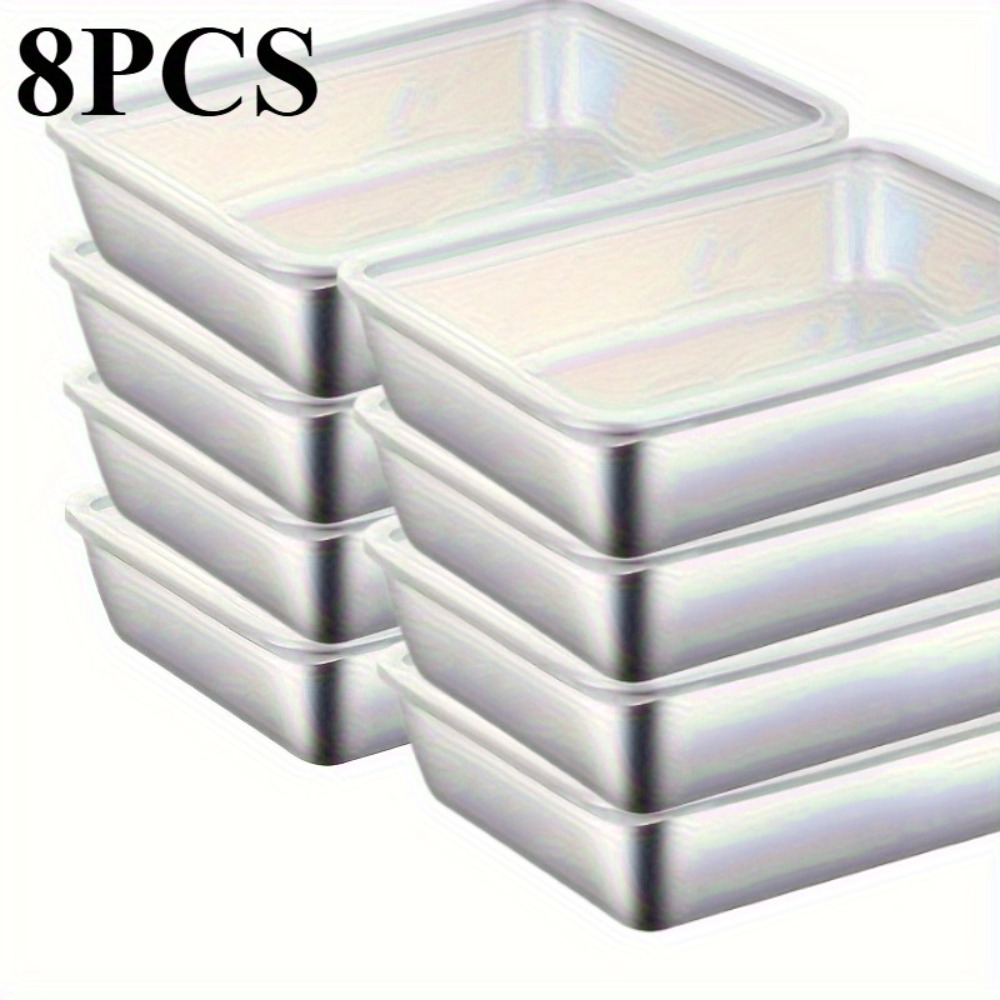 Meal Prep Containers Xl - 8-częściowy zestaw pojemników na żywność ze