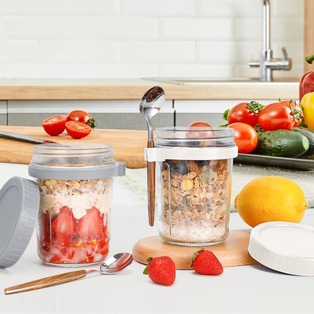 Overnight Oat Jar - Słoik na jogurt 350ml Słoiki na