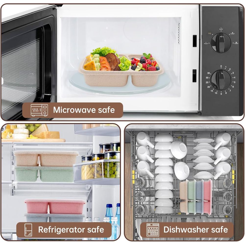 Zestaw 4 pojemników na lunch t – Meal Prep Lunch recenzja i cena