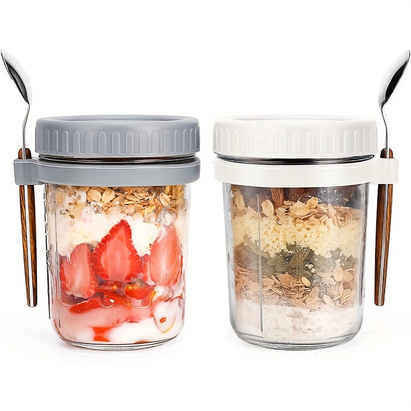 1 szt./2 szt. Szklany kubek na – Overnight Oat Jar recenzja i cena