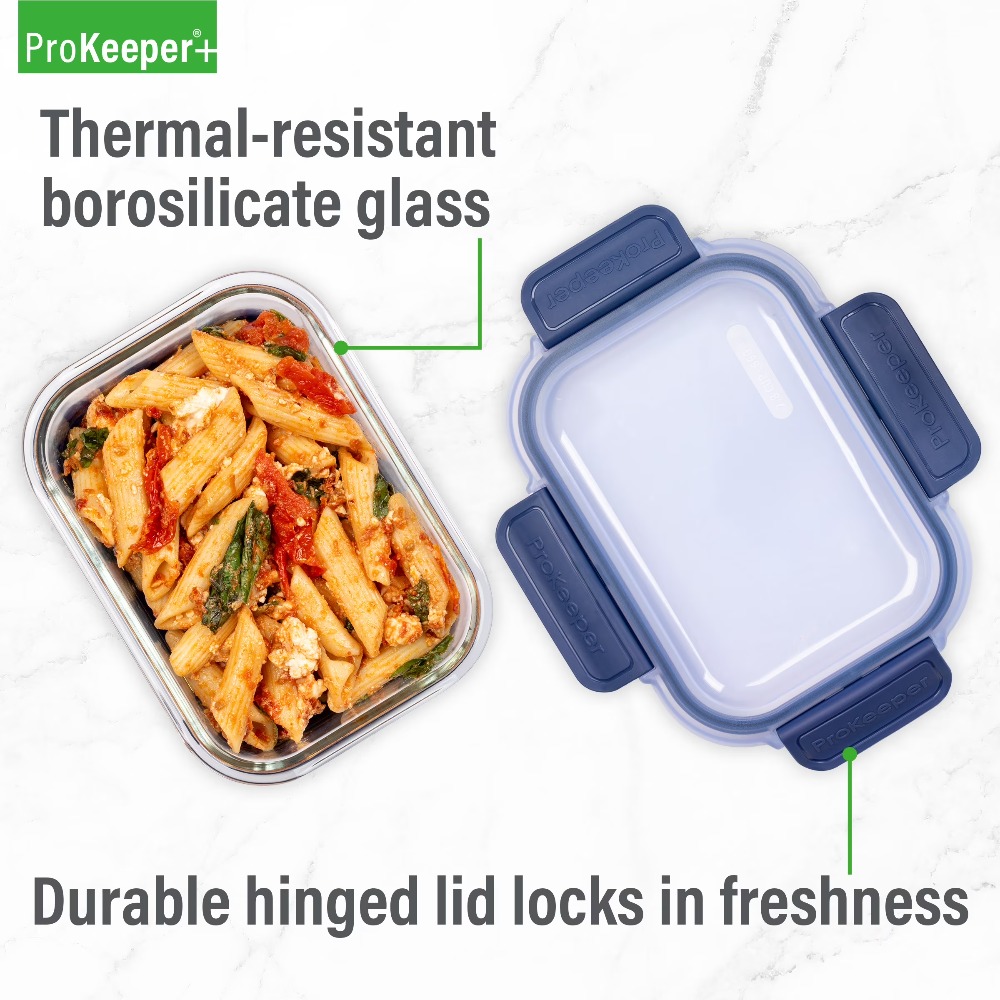 Szklany pojemnik na żywność o  – Meal Prep Lunch recenzja i cena