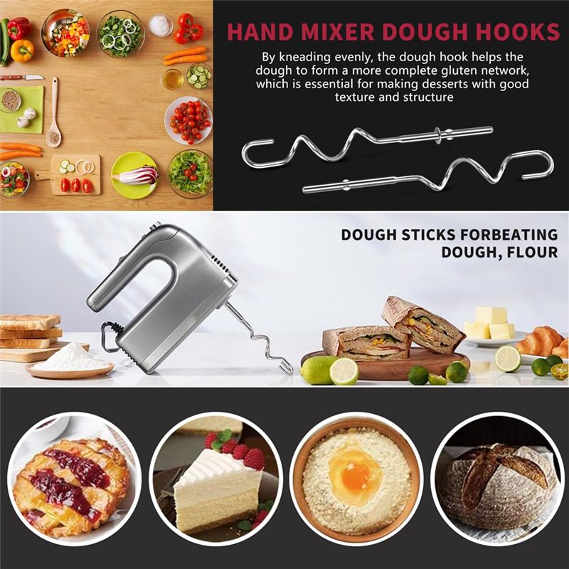 Hak do ciasta A23E do miksera  – Kitchenaid Mixer Hand Mixer recenzja i cena