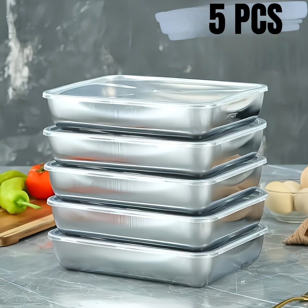 5-częściowy zestaw pojemników  – Meal Prep Containers Xl recenzja i cena