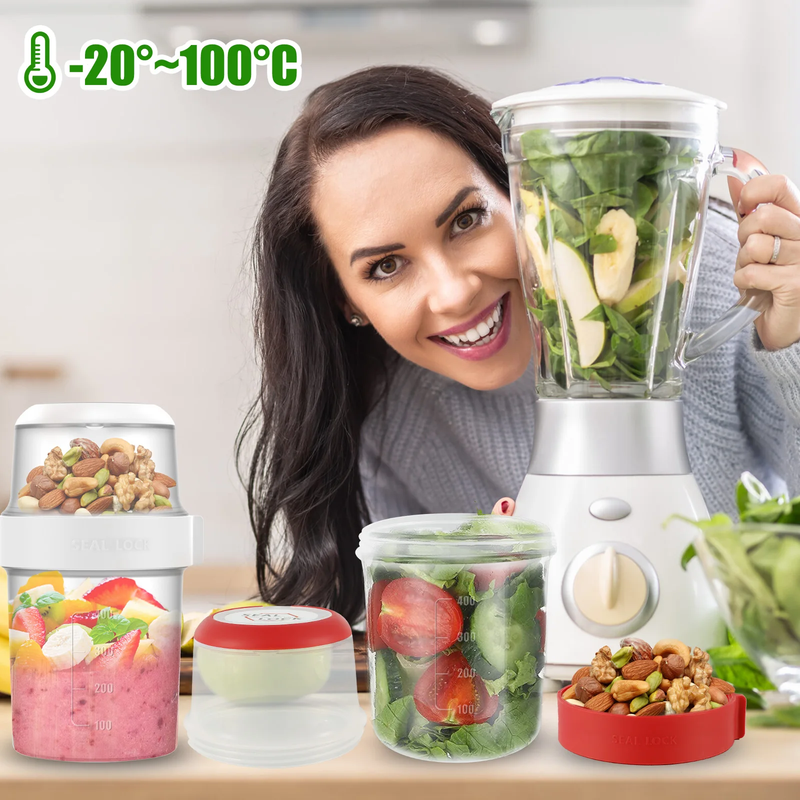 2 szt. Kubeczki śniadaniowe wi – Overnight Oat Jar recenzja i cena