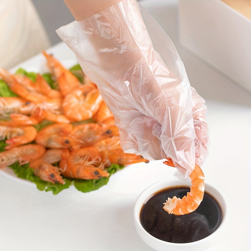 100 szt. Plastikowych Rękawic  – Meal Prep Restaurant recenzja i cena