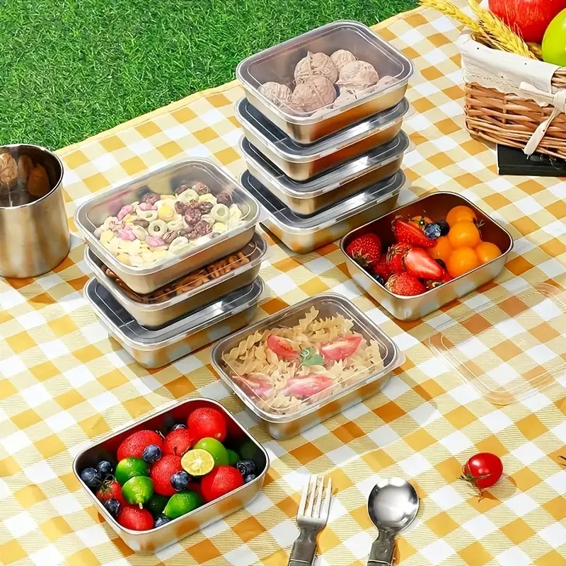 5-częściowy zestaw pojemników  – Meal Prep Containers Xl recenzja i cena