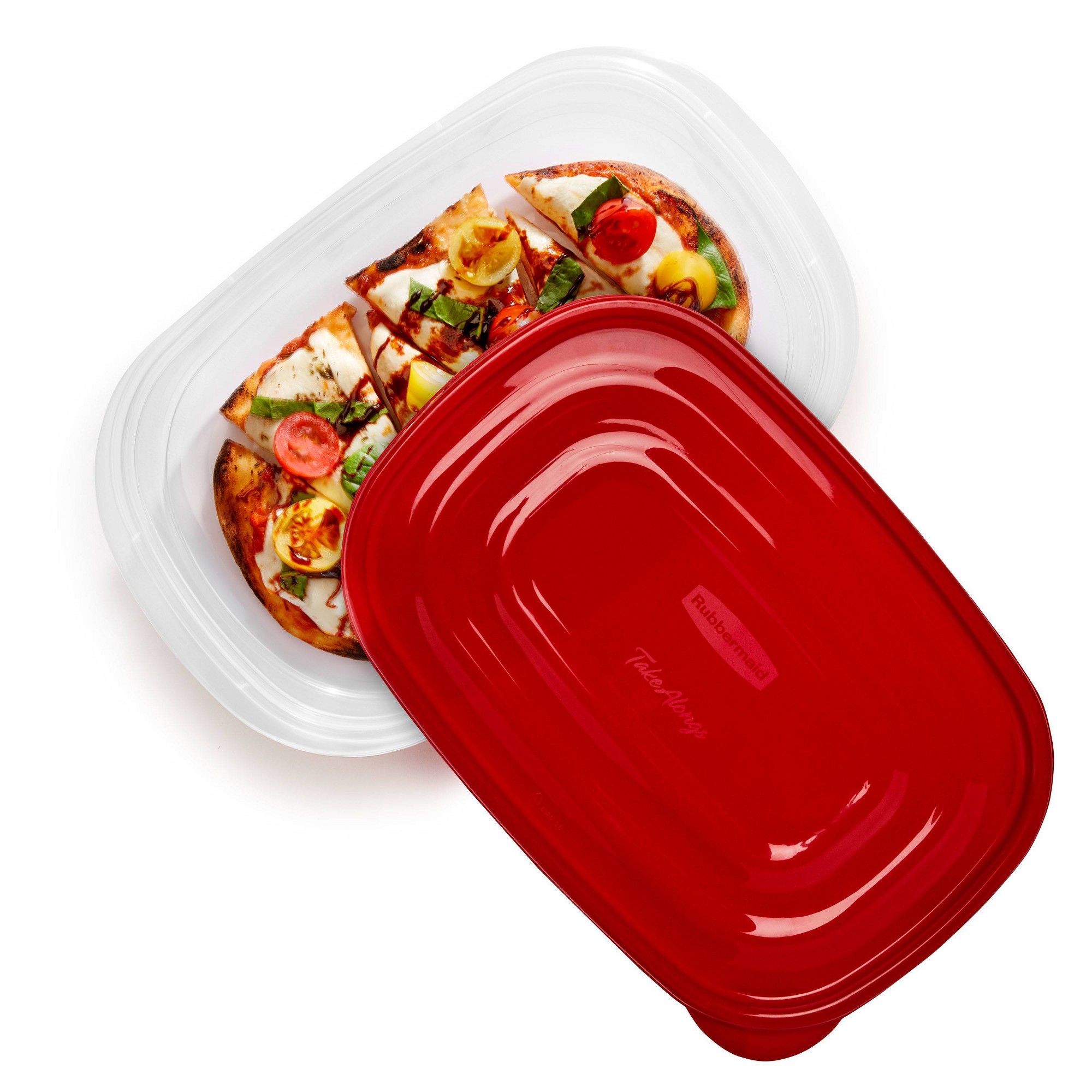 3 sztuki czerwonych prostokątn – Meal Prep Lunch recenzja i cena