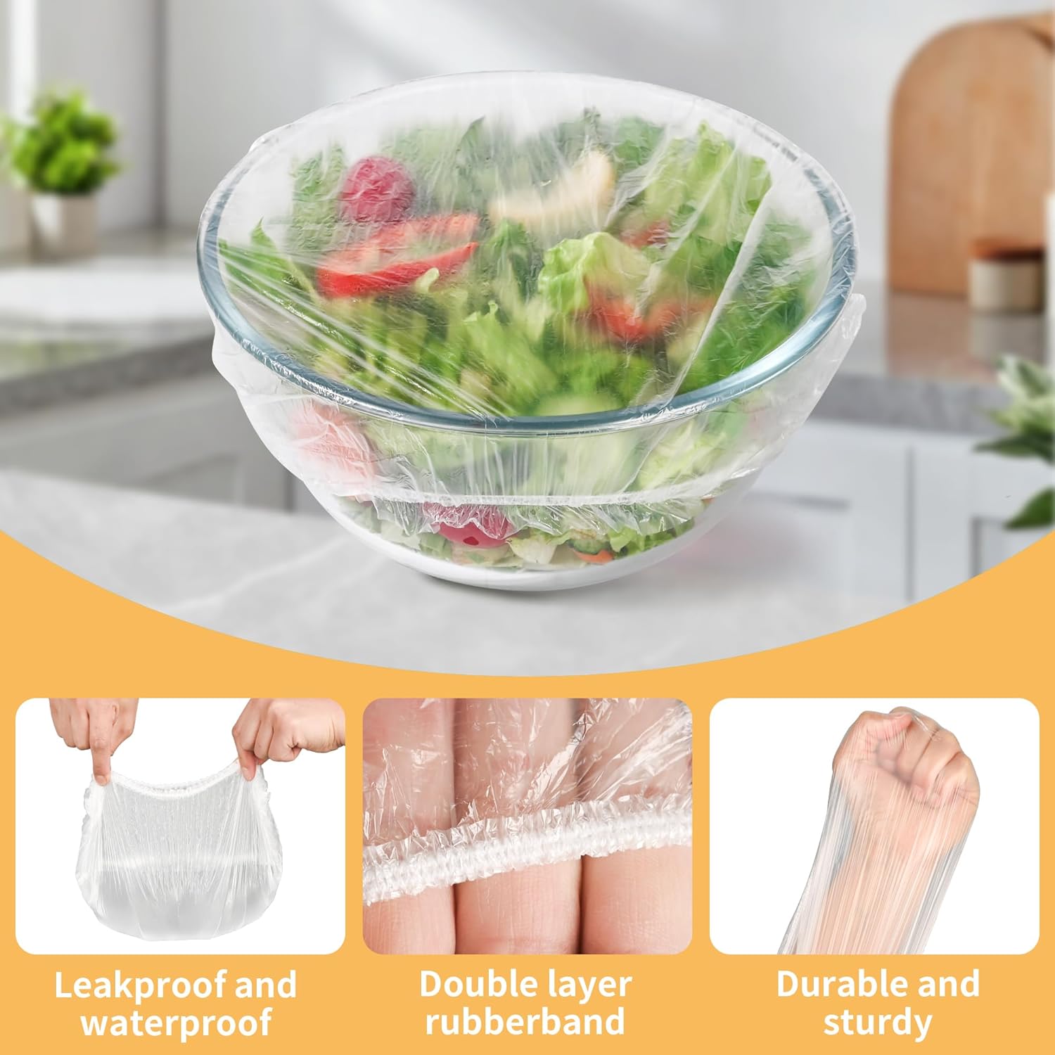 100 dużych, elastycznych, wiel – Meal Prep Wraps recenzja i cena