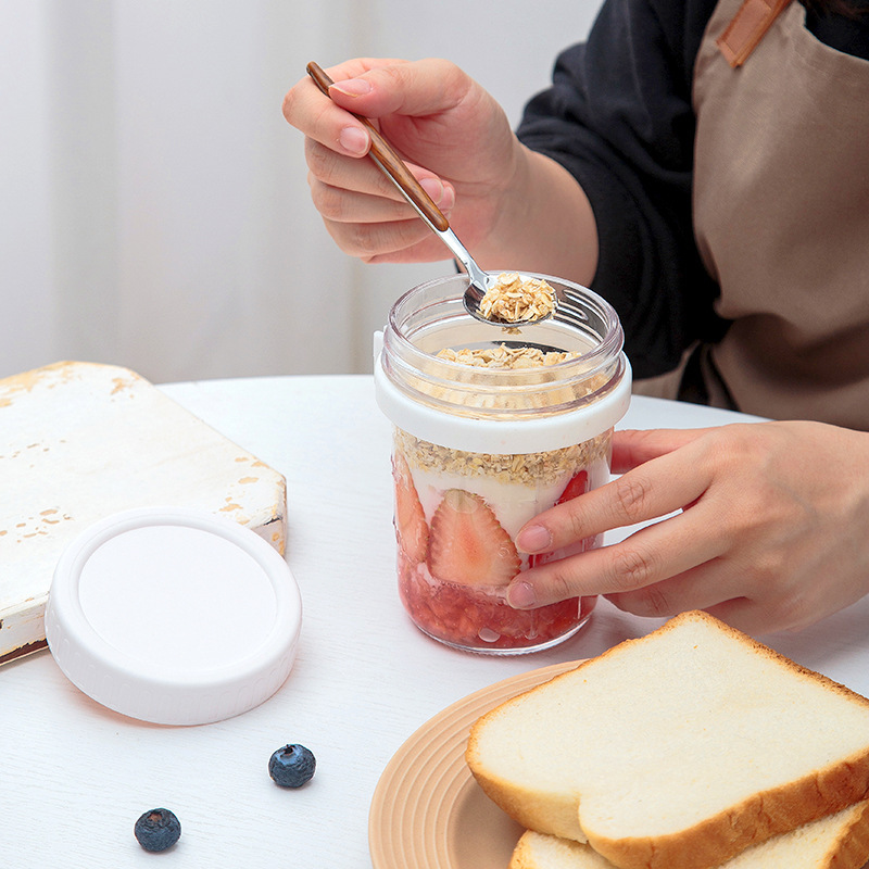 Szklany słoik na owsiankę na n – Overnight Oat Jar recenzja i cena