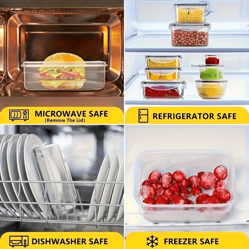50 sztuk pojemników do przecho – Meal Prep Jars With Lids recenzja i cena