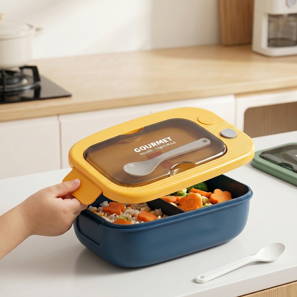 Plastikowy pojemnik bento do m – Meal Prep Lunch recenzja i cena