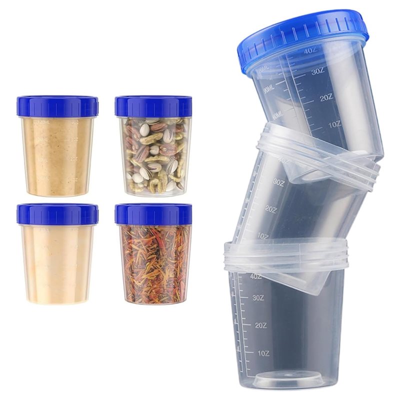 EYFL - Pojemniki na przyprawy, – Meal Prep Jars With Lids recenzja i cena