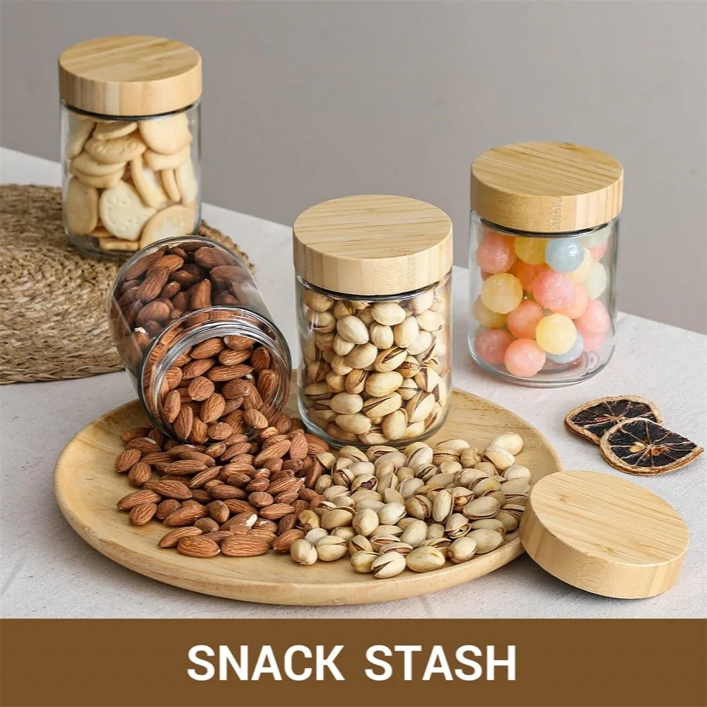Zestaw 4 sztuk pojemników na O – Meal Prep Jars With Lids recenzja i cena