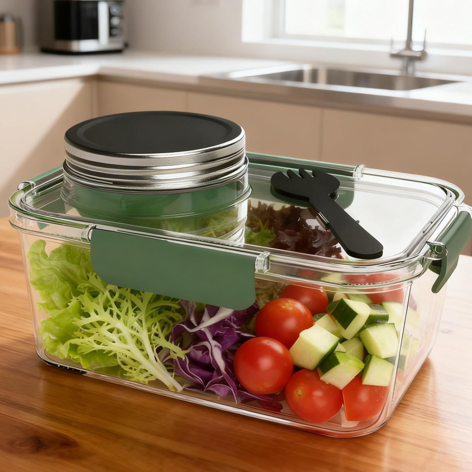 Solarny pojemnik na żywność w  – Meal Prep Jars With Lids recenzja i cena