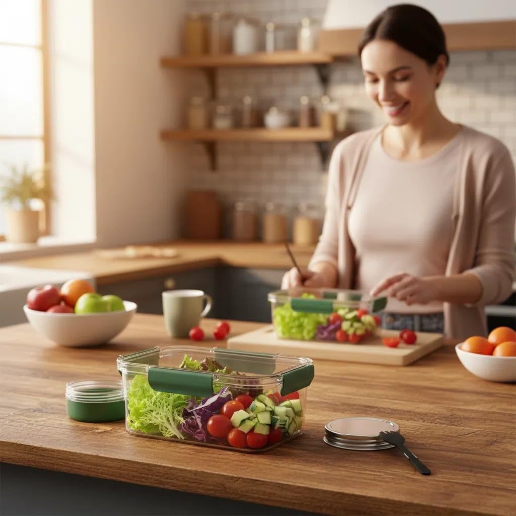 Solarny pojemnik na żywność w  – Meal Prep Jars With Lids recenzja i cena