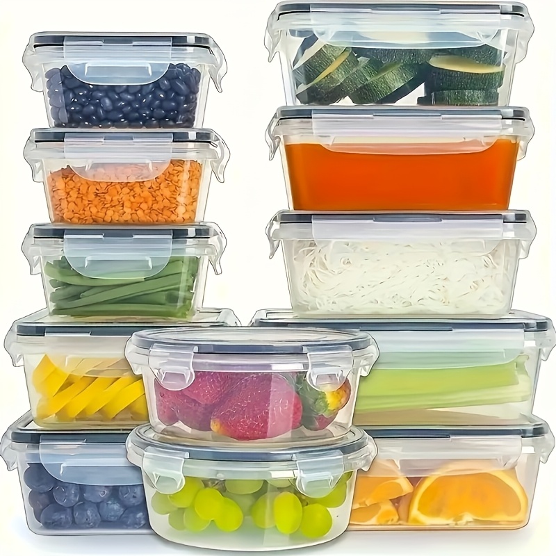 4-częściowy zestaw pojemników  – Meal Prep Containers Xl recenzja i cena