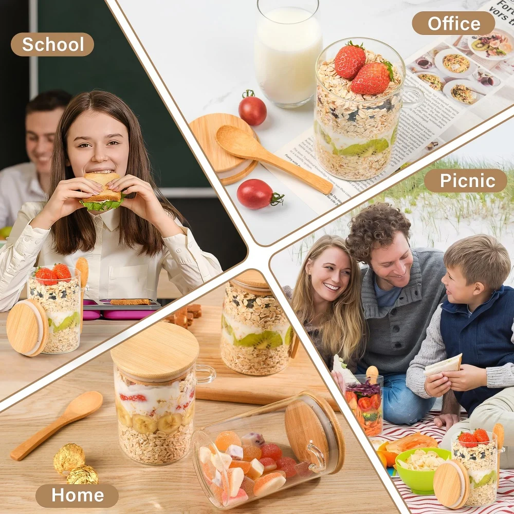 Pojemniki na Overnight Oats z  – Overnight Oat Jar recenzja i cena