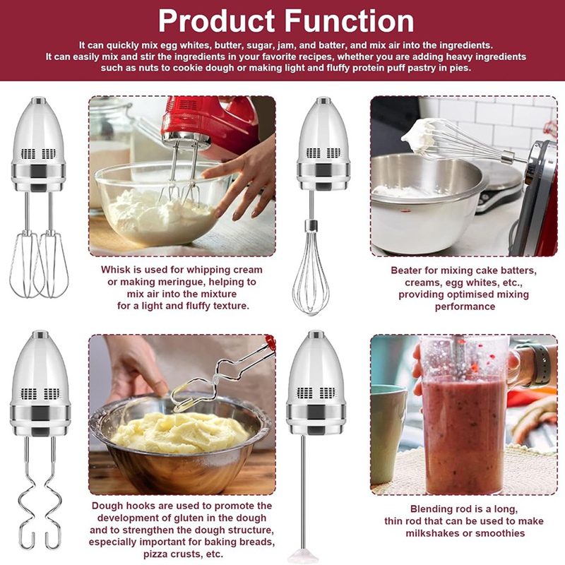 ABKO - Przystawki do miksera r – Kitchenaid Mixer Hand Mixer recenzja i cena