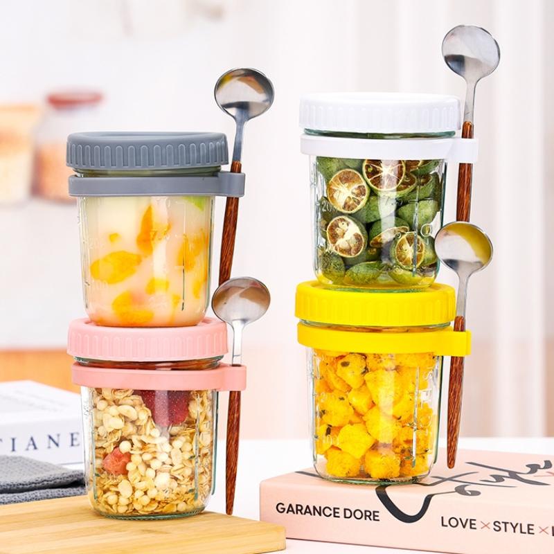 1/2 SZT. Szklany pojemnik na o – Overnight Oat Jar recenzja i cena
