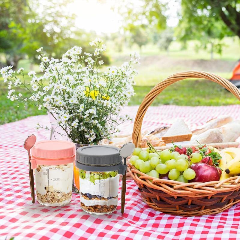 1/2 SZT. Szklany pojemnik na o – Overnight Oat Jar recenzja i cena
