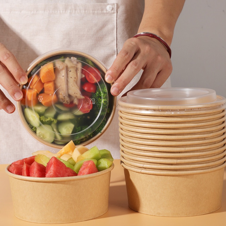 5/10/20 szt. Papierowe miseczk – Meal Prep For A Day recenzja i cena