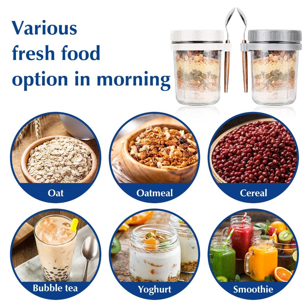 Słoik na jogurt 350ml Słoiki n – Overnight Oat Jar recenzja i cena