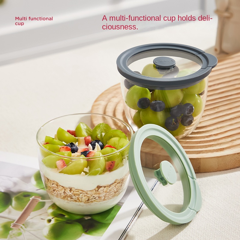Szklany pojemnik na owsiankę n – Meal Prep Yogurt Parfait recenzja i cena