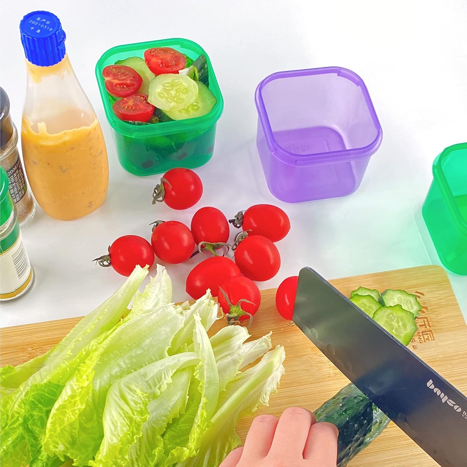 7-częściowy zestaw pojemników  – Meal Prep For A Day recenzja i cena