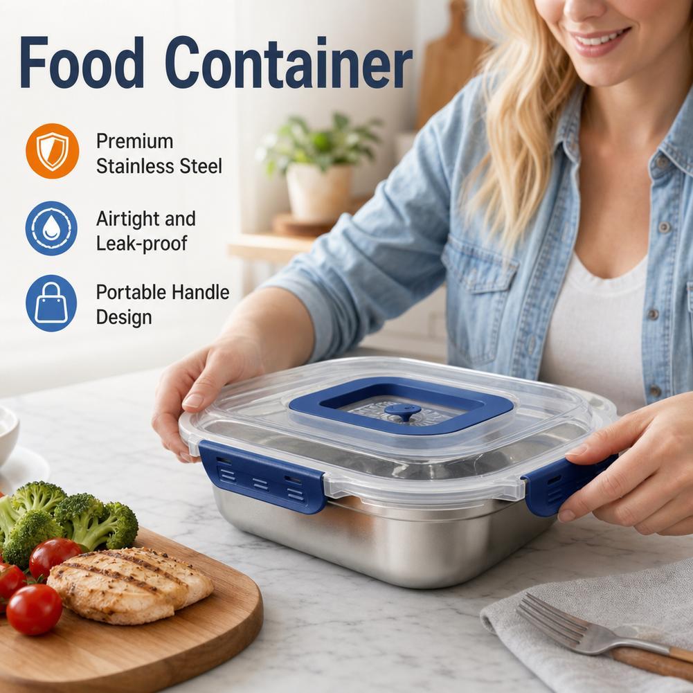 Pojemnik na żywność ze stali n – Meal Prep Jars With Lids recenzja i cena