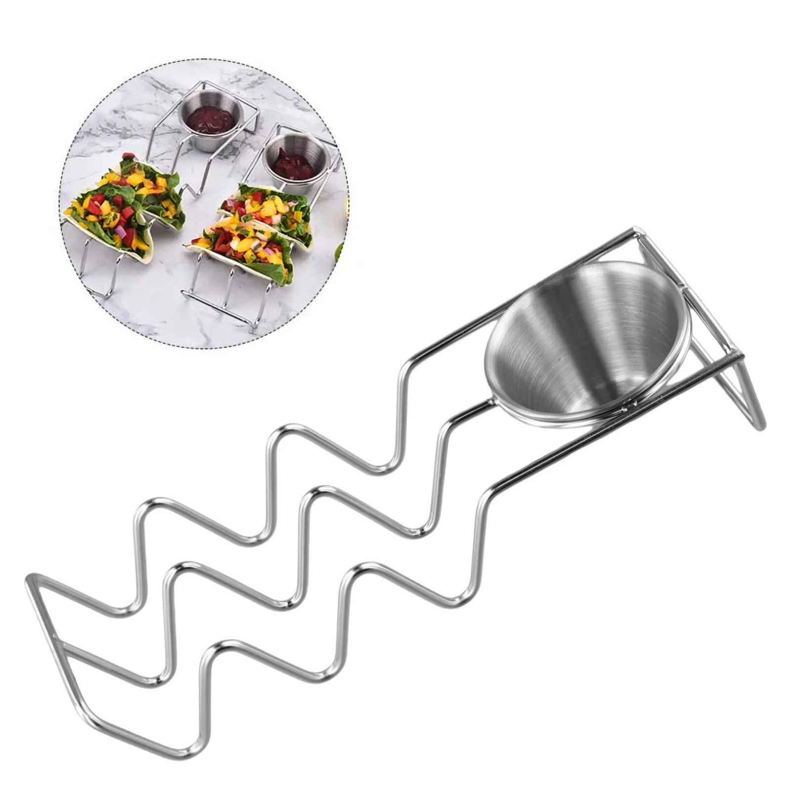 Zestaw 4 uchwytów na taco ze s – Meal Prep Wraps recenzja i cena